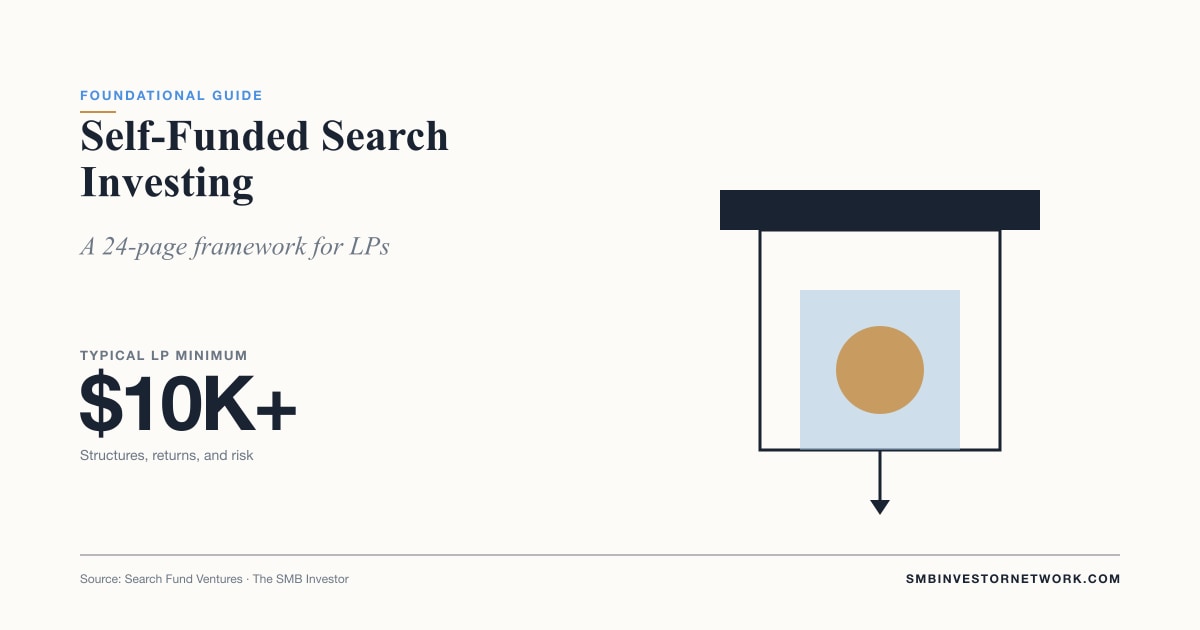 Foundational Guide to Self-Funded Search Investing